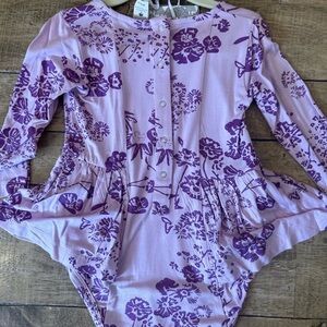 Kate Quinn Purple Bodysuit One Piece